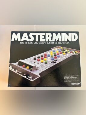 Vintage Mastermind 1981 Pressman Toy Corp #3016 COMPLETE Strategy Board Game